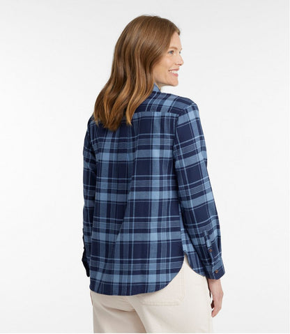 Women's Whisperweight Flannel Shirt, Button-Down / L.L.Bean