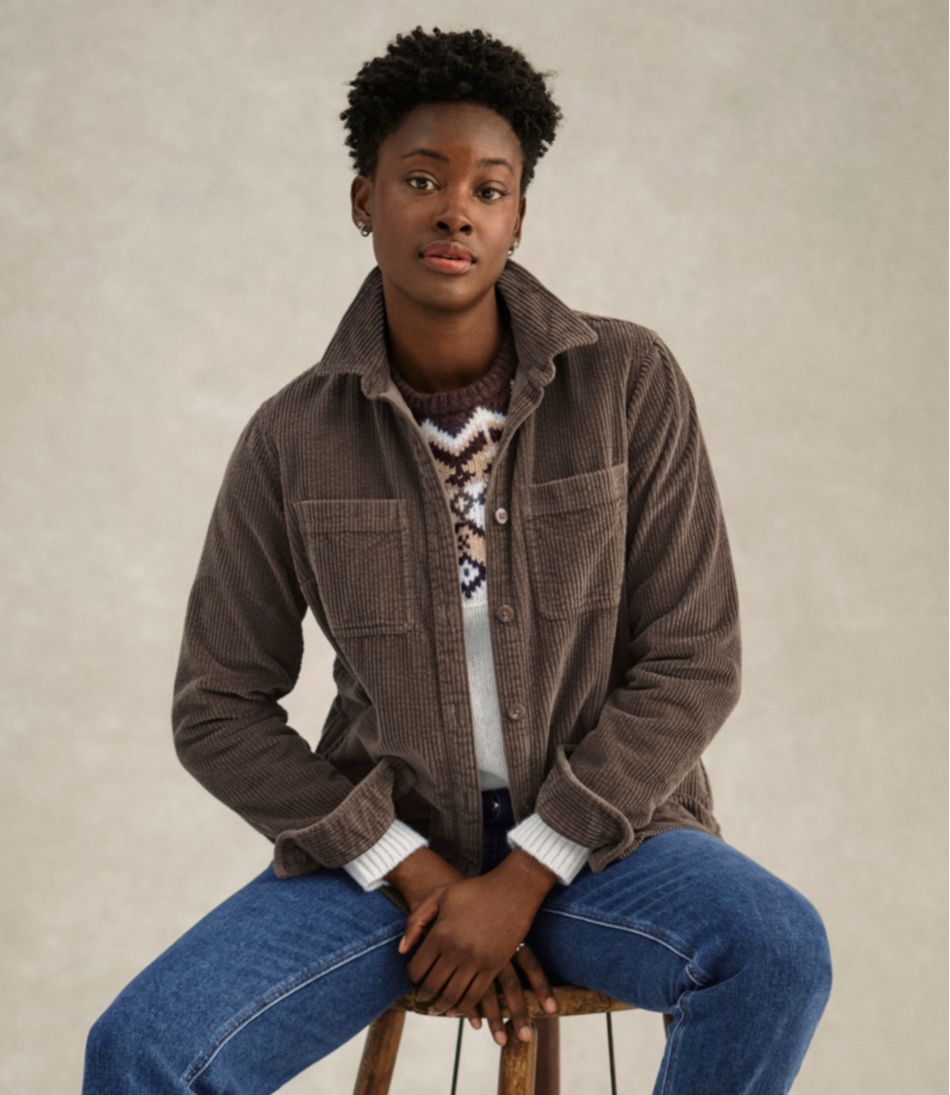 Women's Comfort Corduroy Relaxed Shirt / L.L.Bean