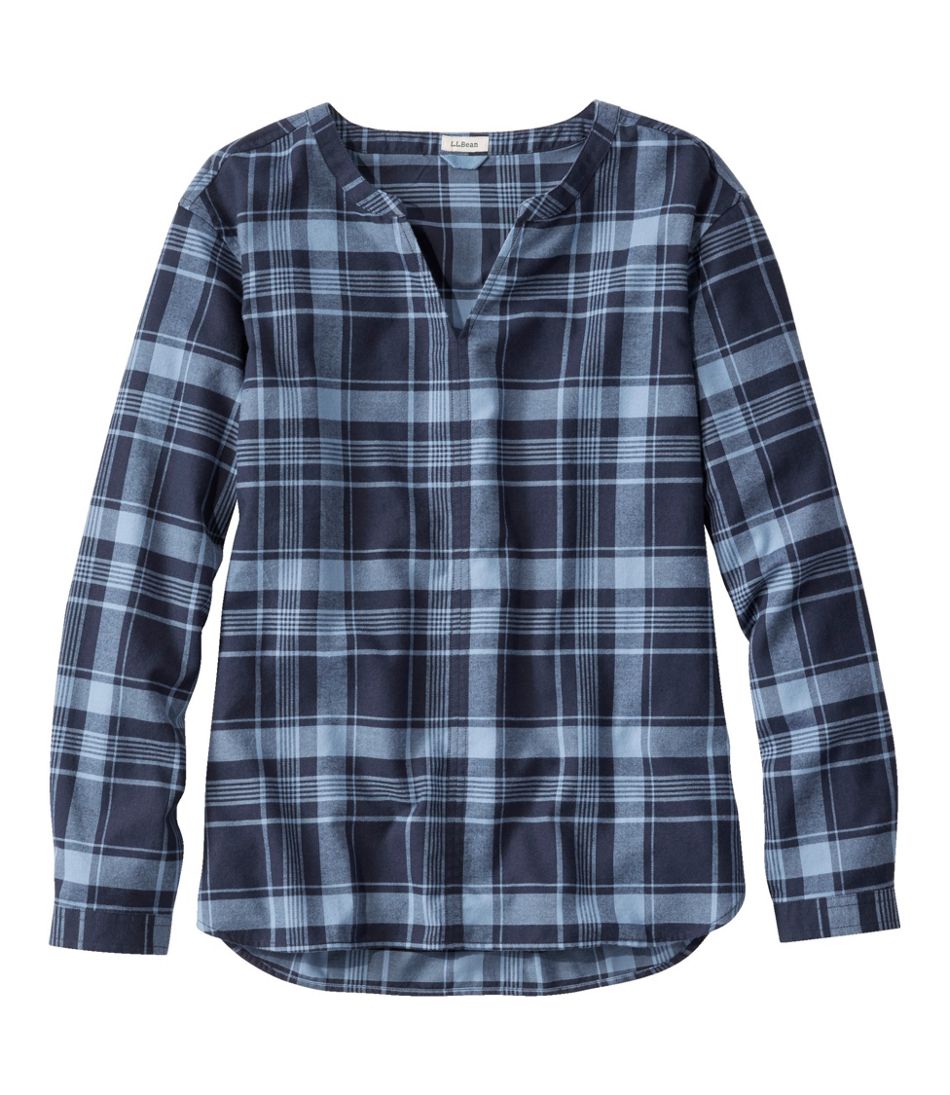 Women's Whisperweight Flannel Popover Shirt / L.L.Bean
