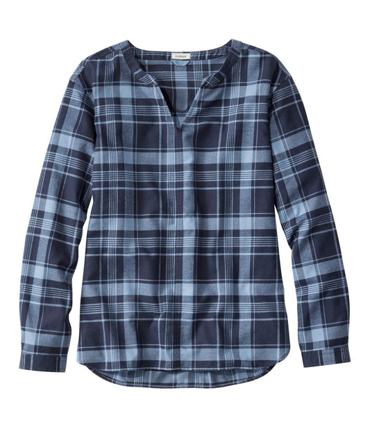 Women's Whisperweight Flannel Popover Shirt / L.L.Bean