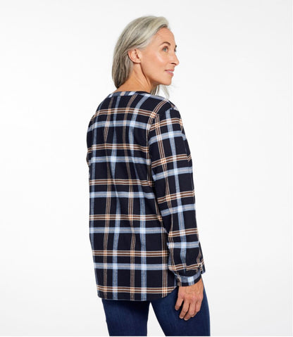 Women's Whisperweight Flannel Popover Shirt / L.L.Bean