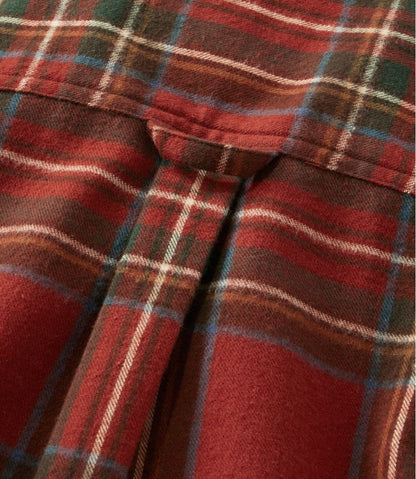 Women's Scotch Plaid Flannel Shirt, Boyfriend / L.L.Bean