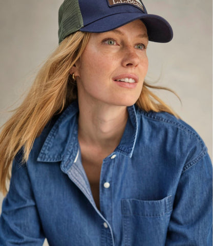 Women's Denim Boyfriend Shirt / L.L.Bean