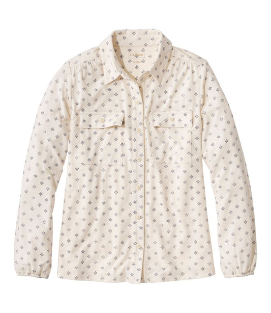 Women's Camden Hills Button Front Shirt, Print / L.L.Bean