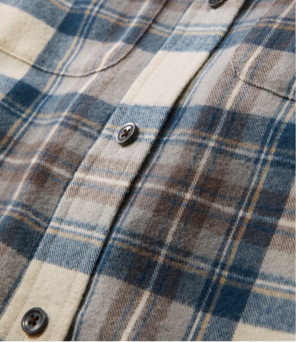 Women's Scotch Plaid Flannel Shirt, Tunic / L.L.Bean