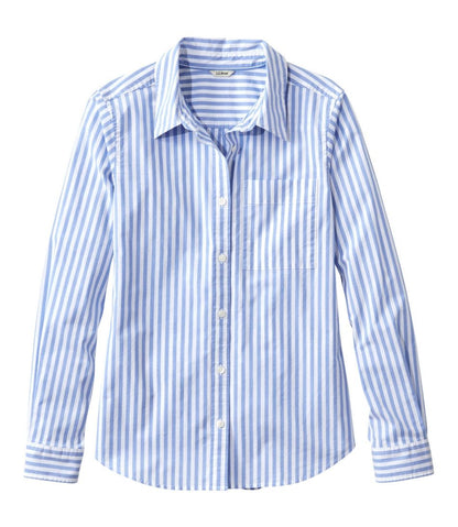 Women's Essential Cotton Poplin Shirt, Long-Sleeve / L.L.Bean