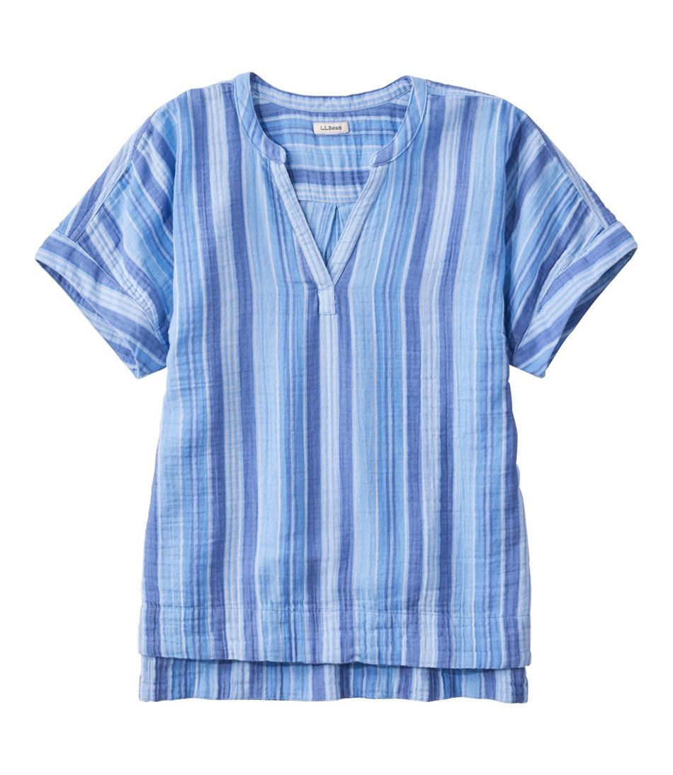 Women's Cloud Gauze Shirt, Short-Sleeve / L.L.Bean