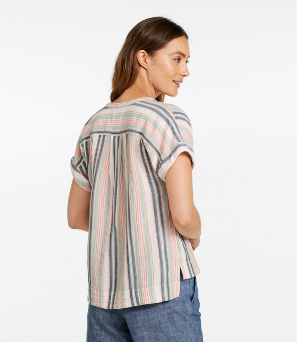 Women's Cloud Gauze Shirt, Short-Sleeve / L.L.Bean