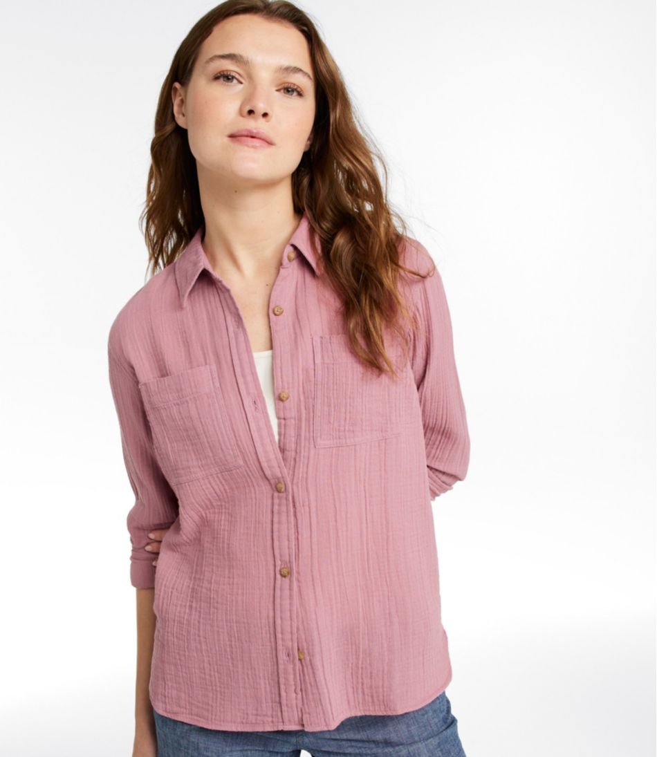 Women's Cloud Gauze Shirt, Long-Sleeve / L.L.Bean