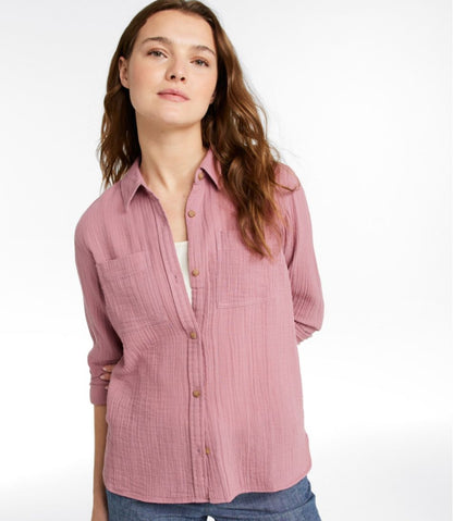 Women's Cloud Gauze Shirt, Long-Sleeve / L.L.Bean