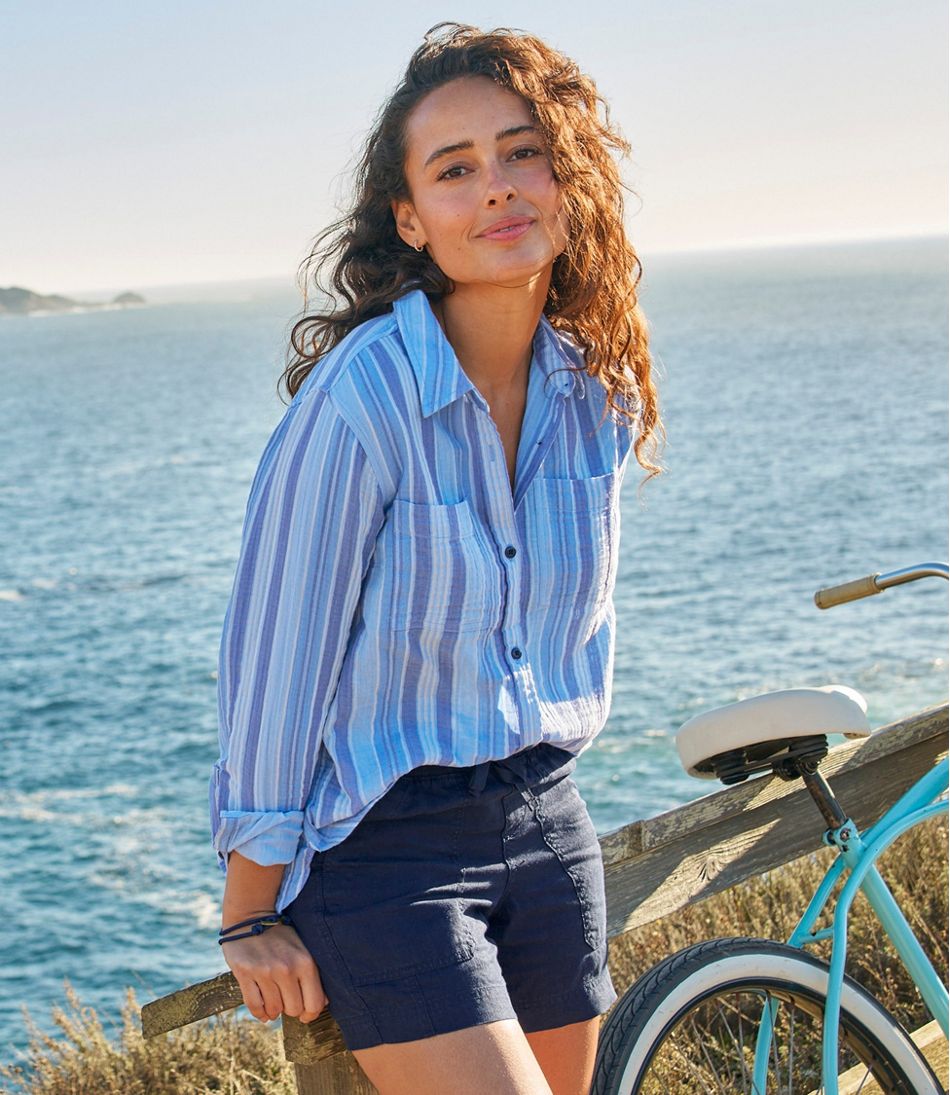 Women's Cloud Gauze Shirt, Long-Sleeve / L.L.Bean