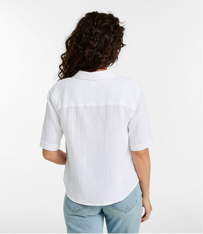 Women's Cloud Gauze Shirt, Polo / L.L.Bean