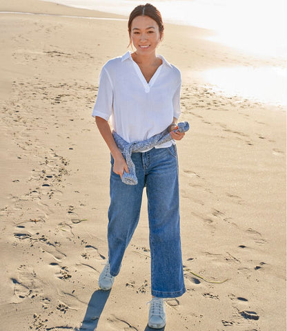 Women's Cloud Gauze Shirt, Polo / L.L.Bean