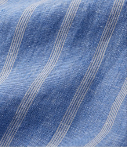 Women's Premium Washable Linen Shirt, Tunic Stripe / L.L.Bean