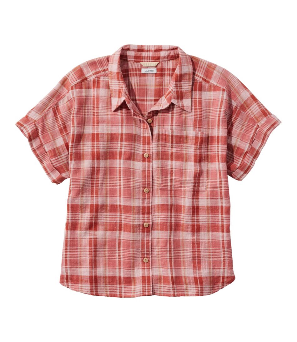 Women's Day Breeze Shirt, Short-Sleeve Button-Front / L.L.Bean