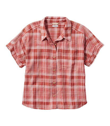 Women's Day Breeze Shirt, Short-Sleeve Button-Front / L.L.Bean