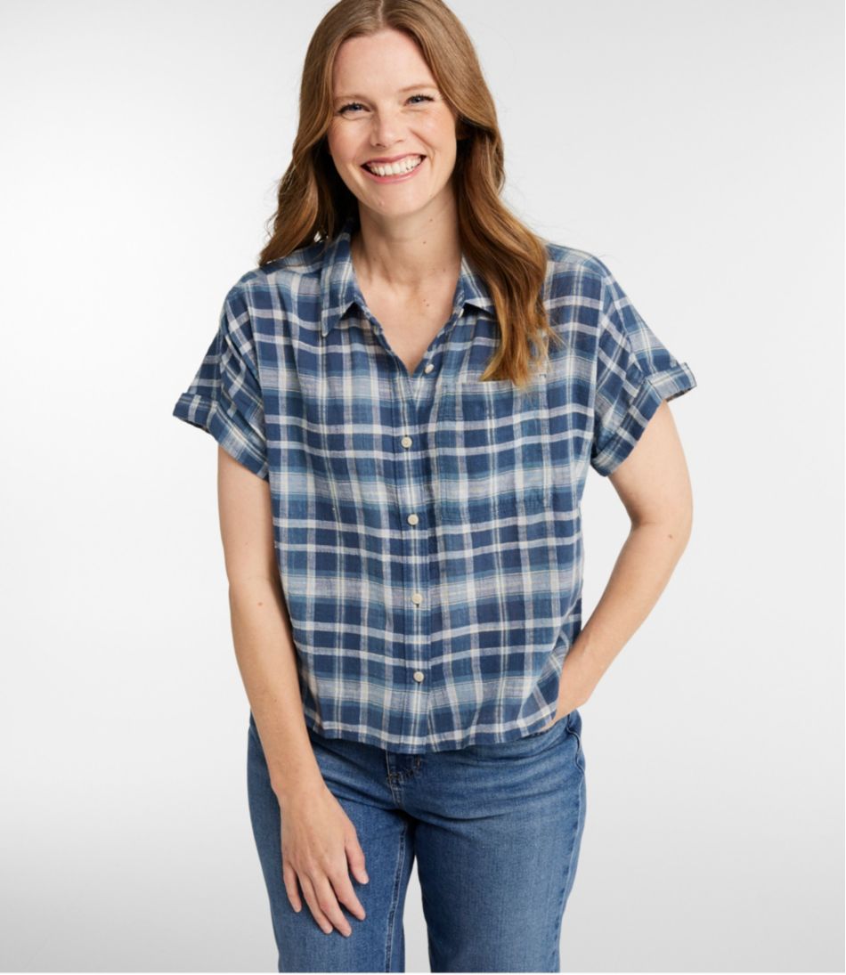 Women's Day Breeze Shirt, Short-Sleeve Button-Front / L.L.Bean