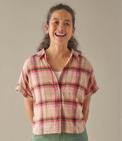 Women's Day Breeze Shirt, Short-Sleeve Button-Front / L.L.Bean
