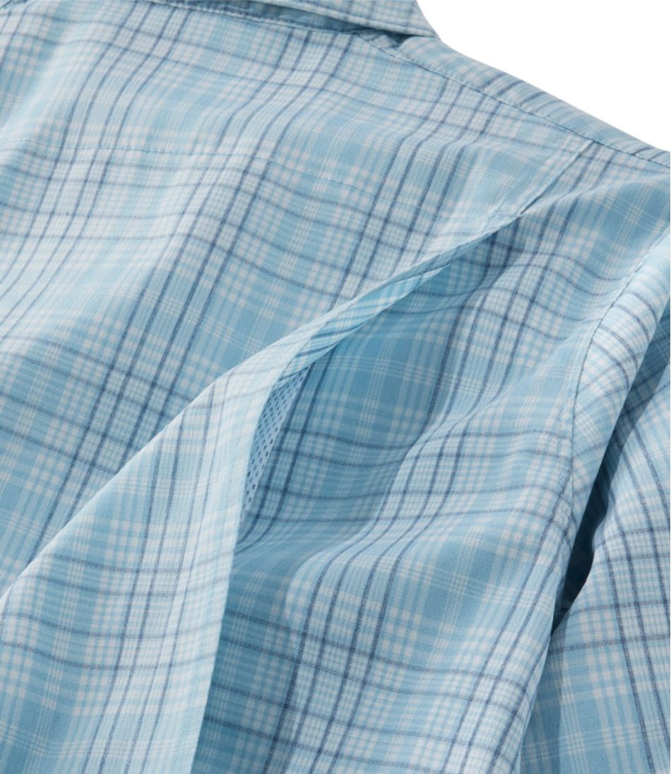 Women's Tropicwear Shirt, Plaid Long-Sleeve / L.L.Bean