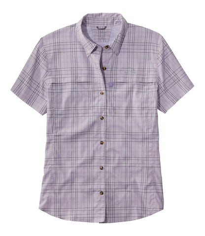 Women's Tropicwear Shirt, Plaid Short-Sleeve / L.L.Bean