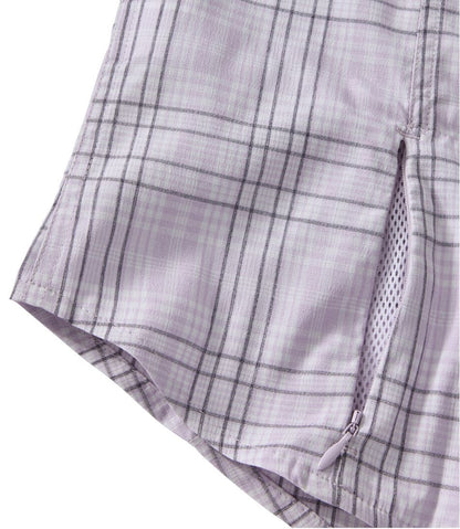 Women's Tropicwear Shirt, Plaid Short-Sleeve / L.L.Bean