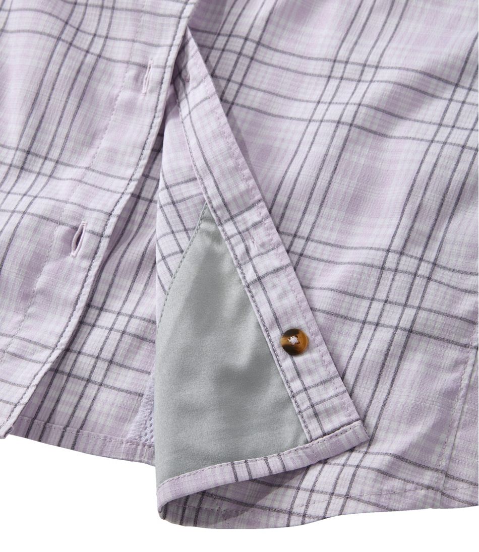 Women's Tropicwear Shirt, Plaid Short-Sleeve / L.L.Bean
