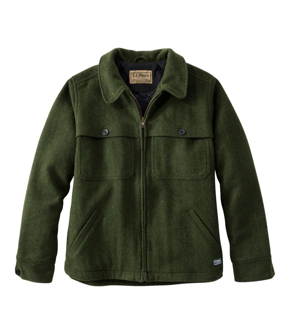 Women's Maine Guide Zip Front Jac-Shirt with Primaloft / L.L.Bean