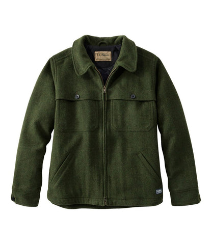 Women's Maine Guide Zip Front Jac-Shirt with Primaloft / L.L.Bean