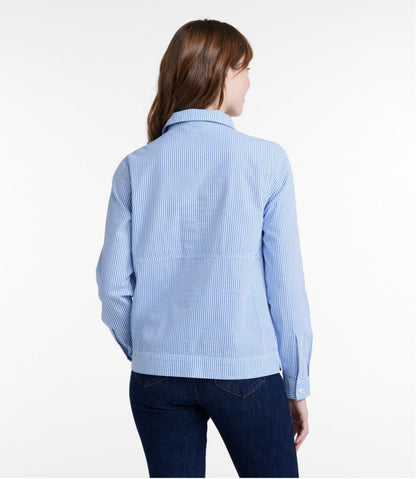 Women's Vacationland Seersucker Anorak / L.L.Bean