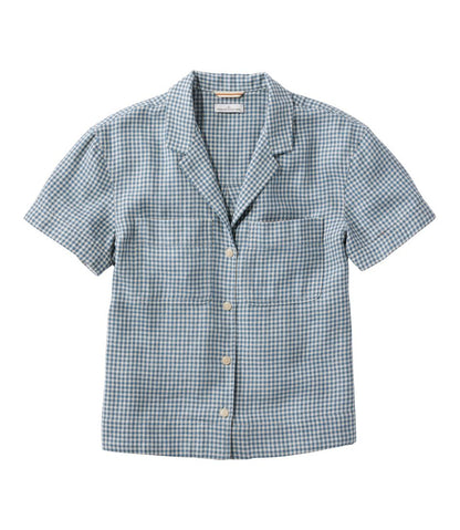 Women's Signature Hemp/Cotton Camp Shirt, Short-Sleeve / L.L.Bean