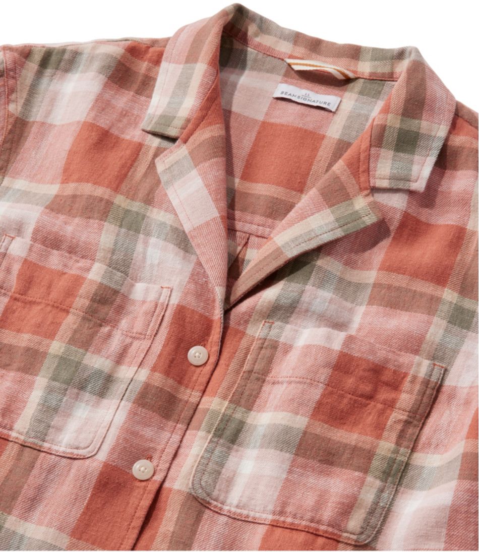 Women's Signature Hemp/Cotton Camp Shirt, Short-Sleeve / L.L.Bean