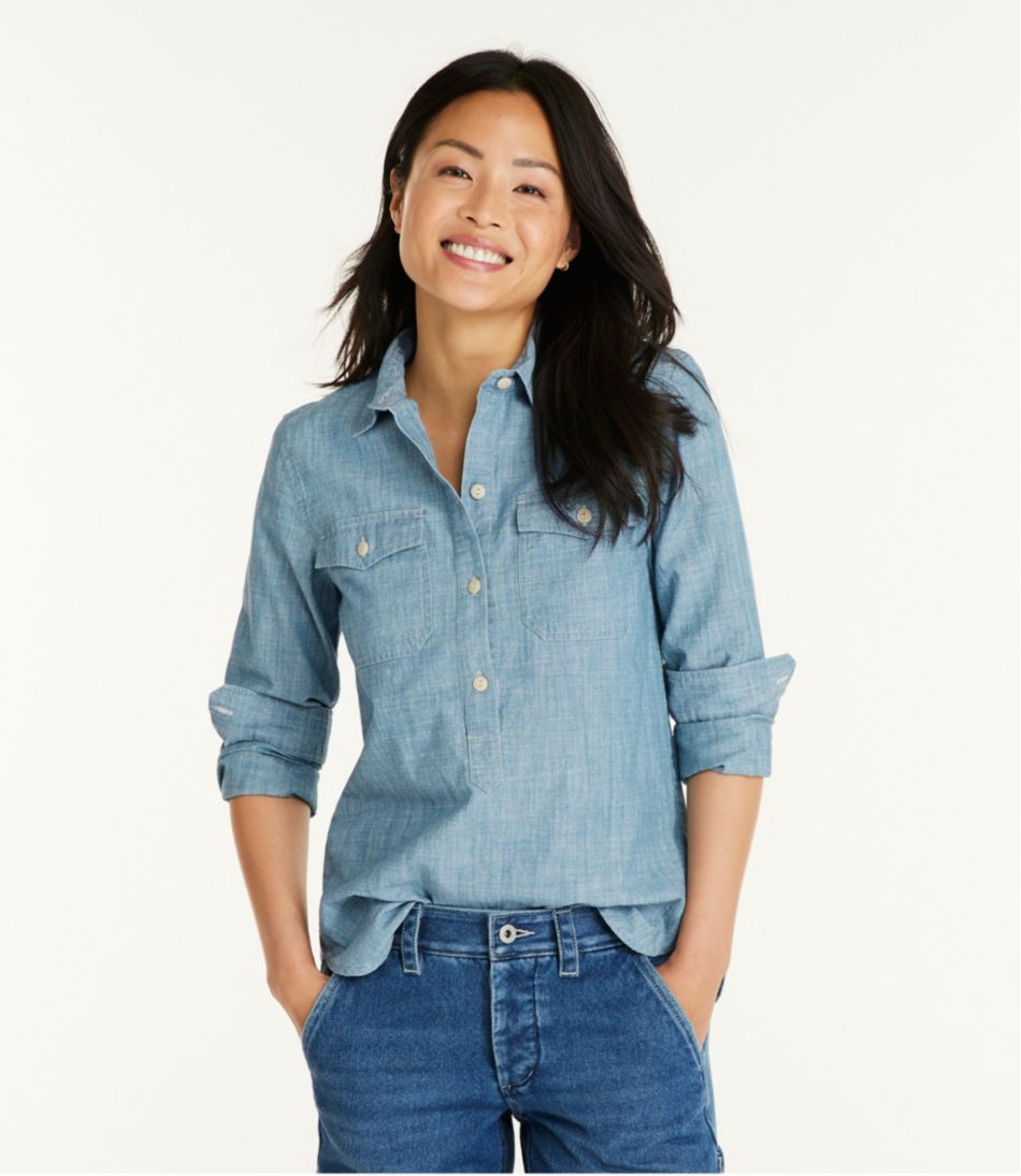 Women's Signature Woven Popover / L.L.Bean