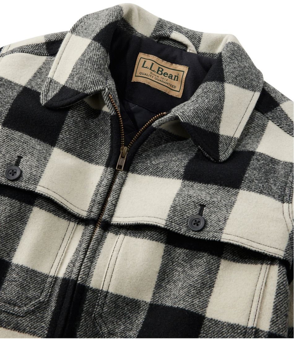 Women's Maine Guide Zip Front Jac-Shirt with Primaloft, Plaid / L.L.Bean