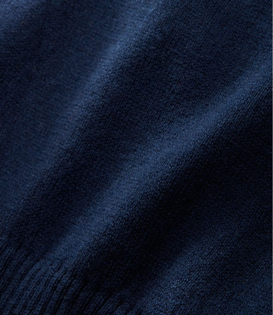 Women's Cotton/Cashmere Sweater, Polo / L.L.Bean