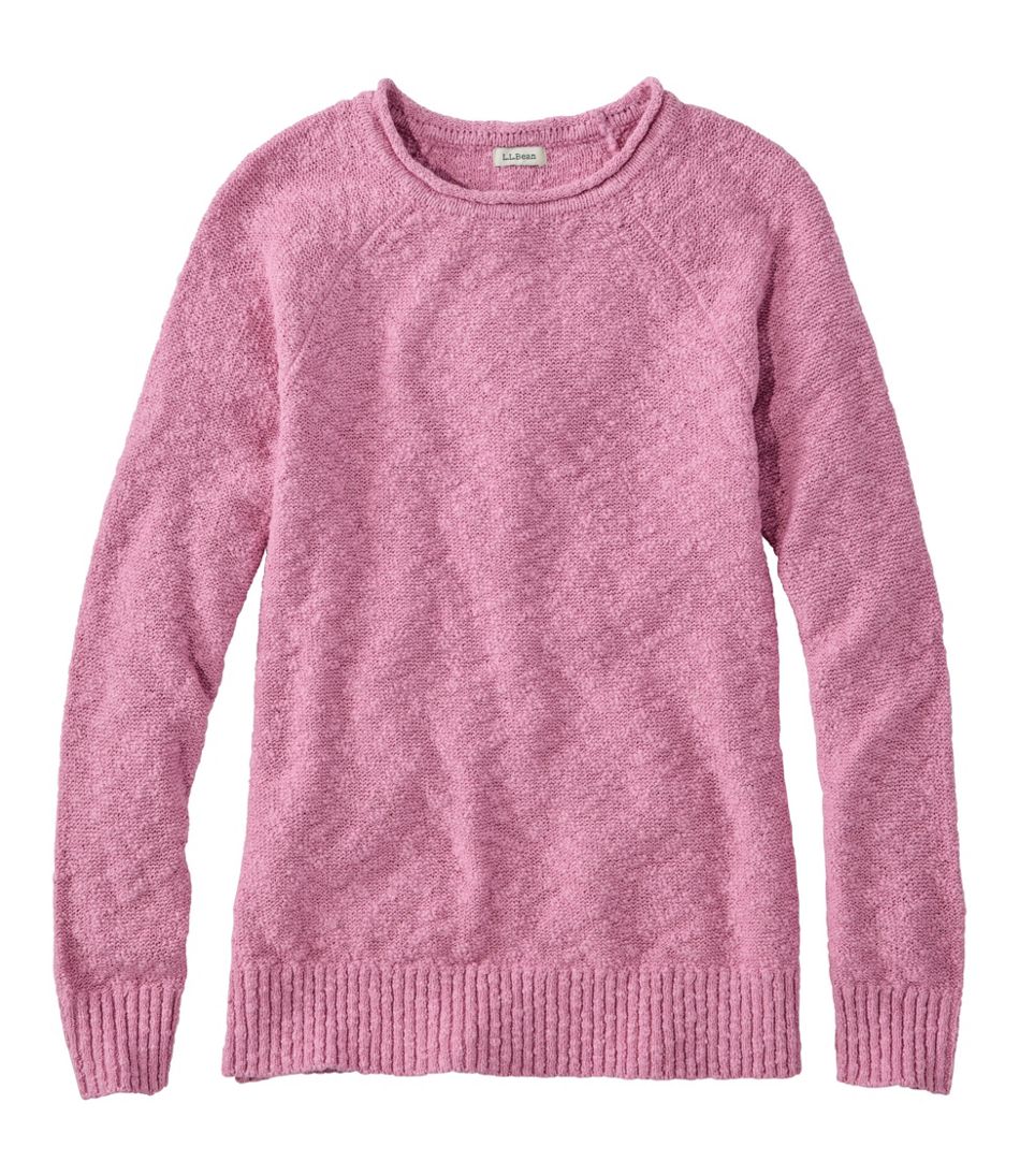 Women's Midweight Cotton Slub Rollneck Pullover / L.L.Bean