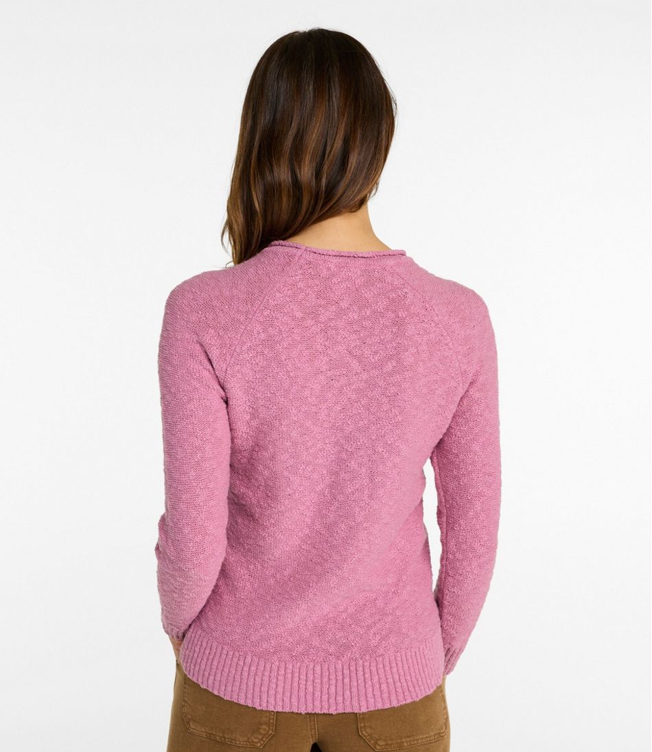Women's Midweight Cotton Slub Rollneck Pullover / L.L.Bean