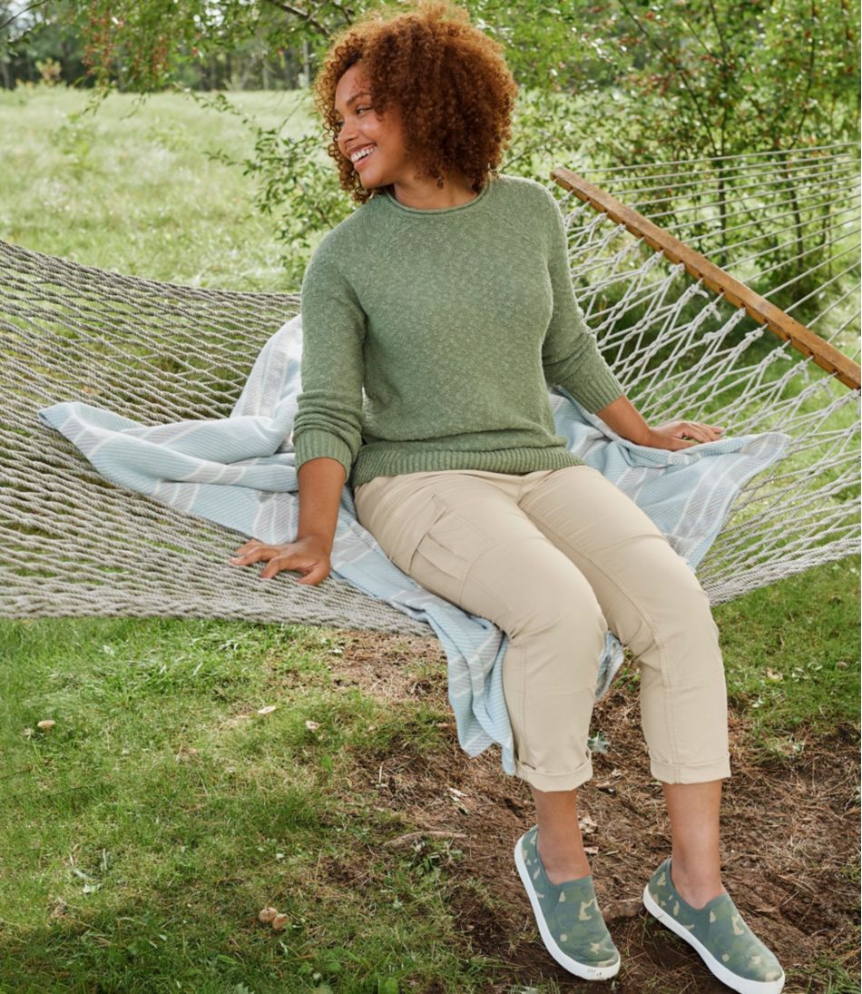 Women's Midweight Cotton Slub Rollneck Pullover / L.L.Bean