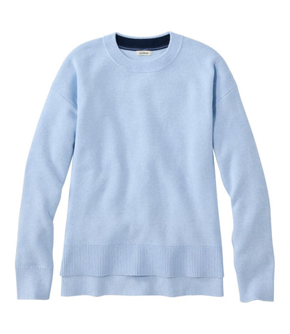 Women's Wicked Soft Cotton/Cashmere Crewneck Sweater / L.L.Bean