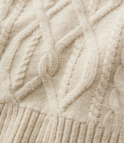 Women's 1912 Heritage Wool Blend Mockneck Sweater / L.L.Bean