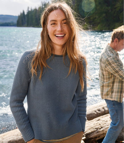 Women's Mariner Shaker Sweater, Crewneck / L.L.Bean