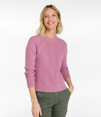Women's Mariner Shaker Sweater, Crewneck / L.L.Bean