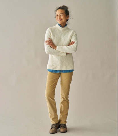 Women's Cotton Ragg Sweater, Funnelneck Pullover / L.L.Bean