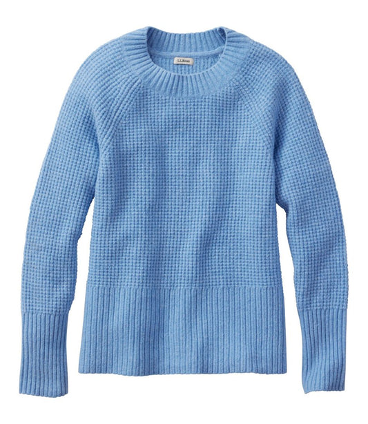 Women's SuperSoft Waffle Sweater, Crewneck / L.L.Bean