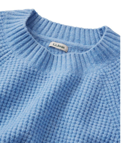 Women's SuperSoft Waffle Sweater, Crewneck / L.L.Bean