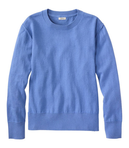 Women's Cotton/Cashmere Sweater, Crewneck / L.L.Bean