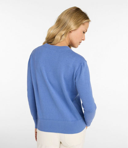 Women's Cotton/Cashmere Sweater, Crewneck / L.L.Bean