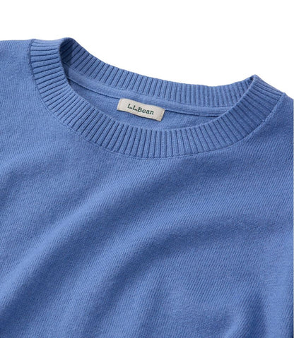 Women's Cotton/Cashmere Sweater, Crewneck / L.L.Bean