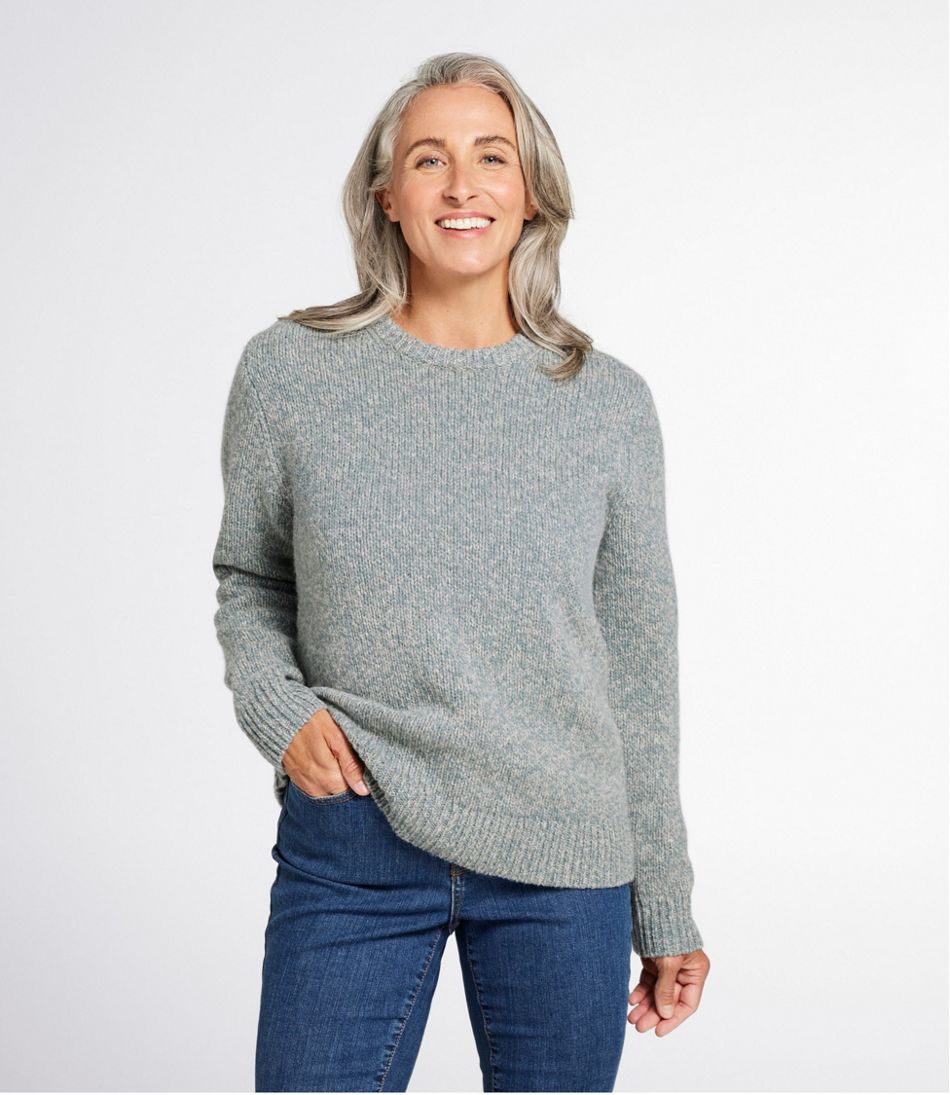 Women's Bean's Classic Ragg Wool Sweater, Crewneck / L.L.Bean