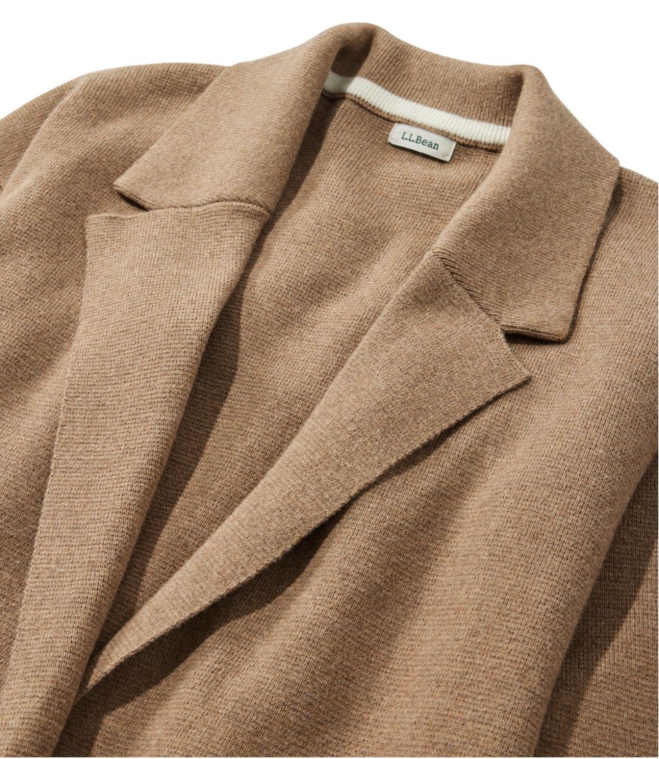 Women's Wicked Soft Cotton/Cashmere Coatigan Sweater / L.L.Bean