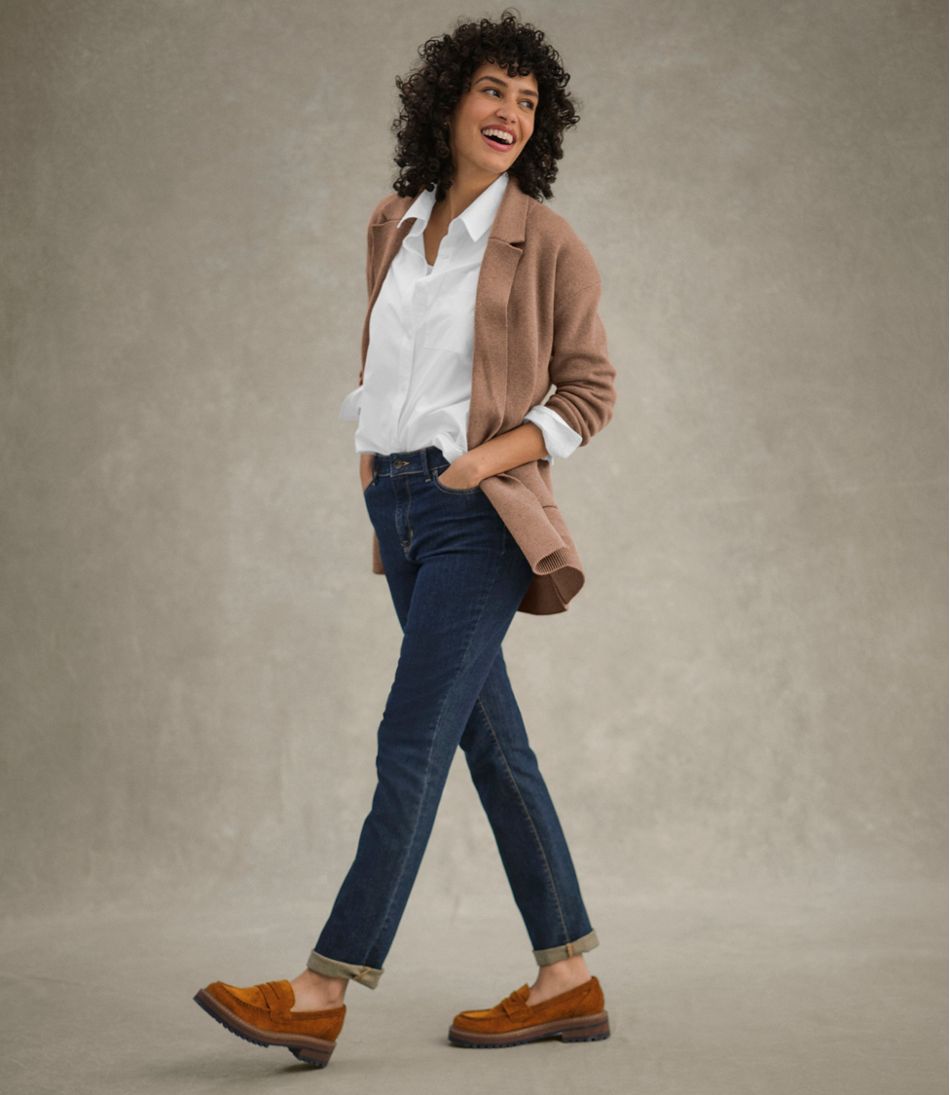 Women's Wicked Soft Cotton/Cashmere Coatigan Sweater / L.L.Bean